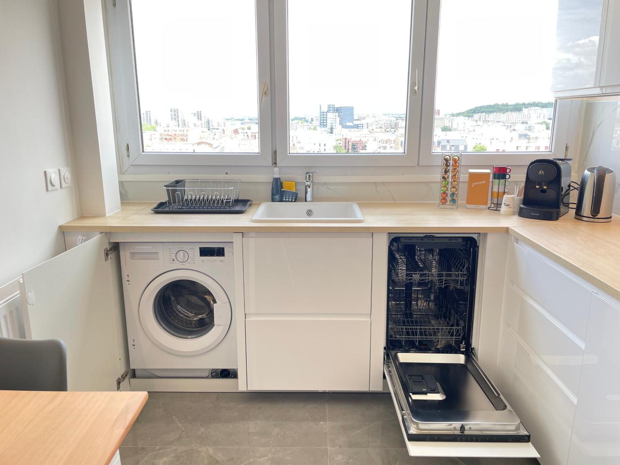 Paris Pantin Magnifique Appartement 4 Pieces De 108M2 Avec 2 Parking Interieur - Tres Cosy Pour 1 A 12 Personnes - Entierement Refait A Neuf Entire Apartment Luxurious And Warm - Pantin Paris 19 Eme Free Wifi Gratuit Екстериор снимка